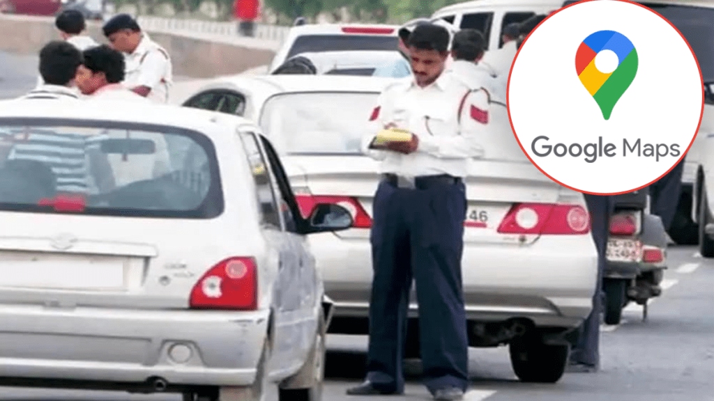 Avoid Road challan while driving your car with google maps trick