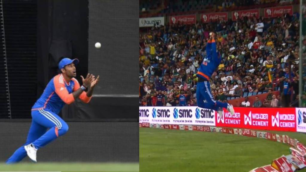 Axar Patel Stunning Catch of David Miller Reminds South Africa T20 World Cup 2024 Suryakumar Yadav IND vs SA 3rd T20I Watch Video