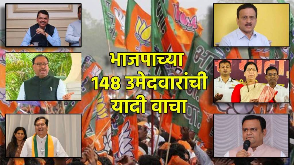 BJP Candidate List for Maharashtra Vidhan Sabha Election 2024