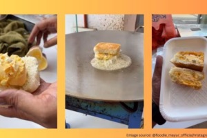 Butter-fried pav ice cream Gujarati vlogger quirky experiment goes viral sparks Internet frenzy