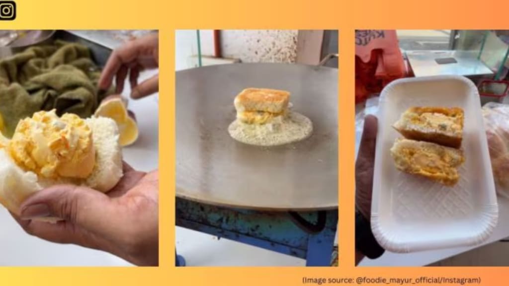 Butter-fried pav ice cream Gujarati vlogger quirky experiment goes viral sparks Internet frenzy