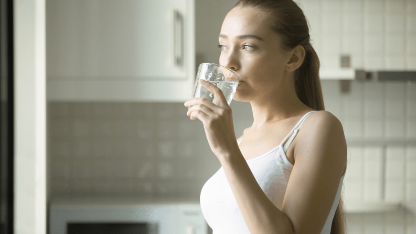 Can drinking two glasses of water after waking up and before workouts help you lose weight