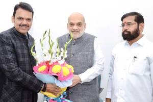 Devendra Fadnavis Eknath Shinde Amit SHah