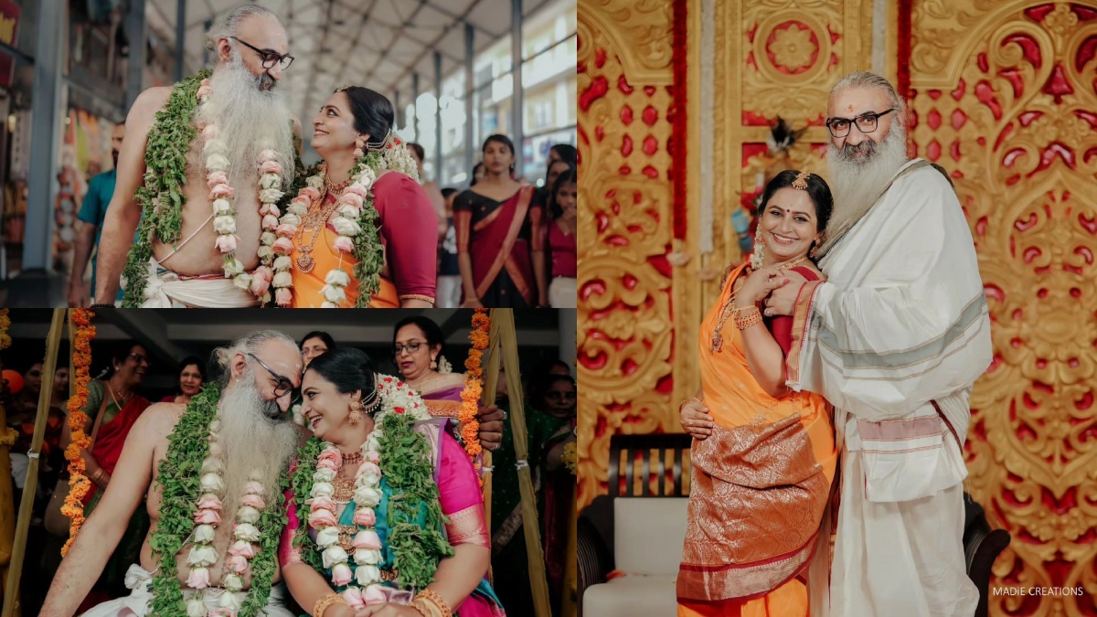 Divya Sridhar Chris Venugopal Wedding Photos