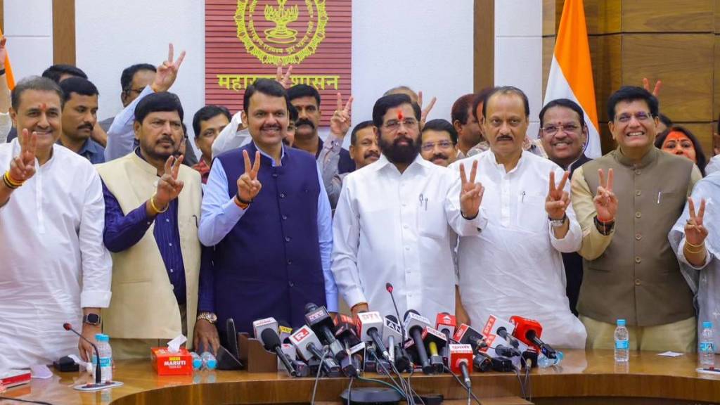 EKnath Shinde, Devendra Fadnavis, Ajit Pawar