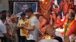 Maharashtra CM Post : एकनाथ शिंदे मुख्यमंत्री व्हावेत म्हणून शिवसैनिकांचं विठ्ठलाला साकडं, तर पुण्यात देवेंद्र फडणवीसांसाठी देव पाण्यात