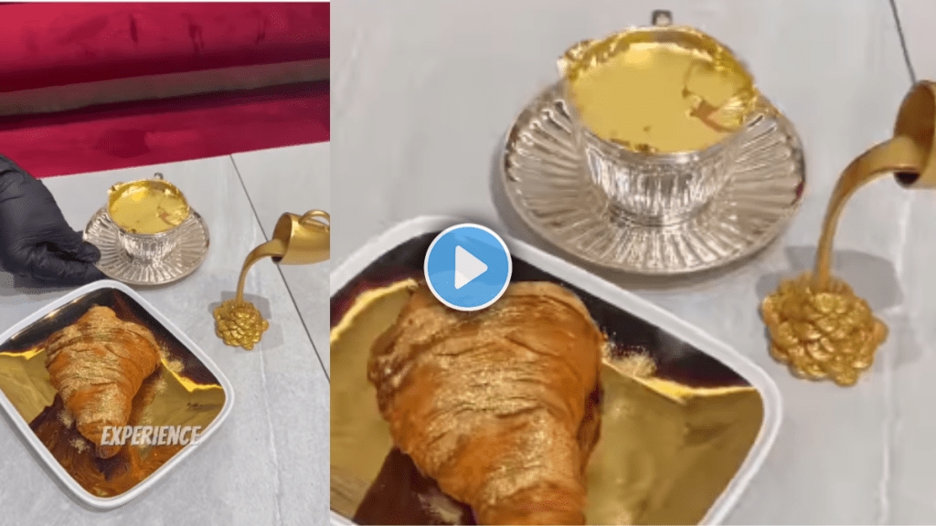 lakh gold tea Dubai Indian origin cafe selling