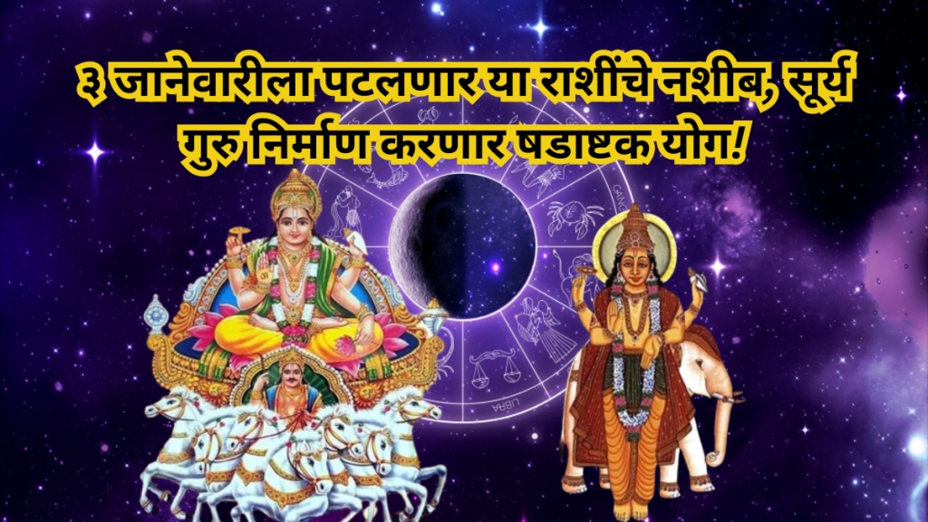 surya guru gochar 2025 sun and jupiter make shadashtak yog