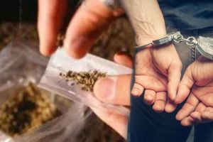 Crimes against three persons for consuming ganja in public places in Kalyan