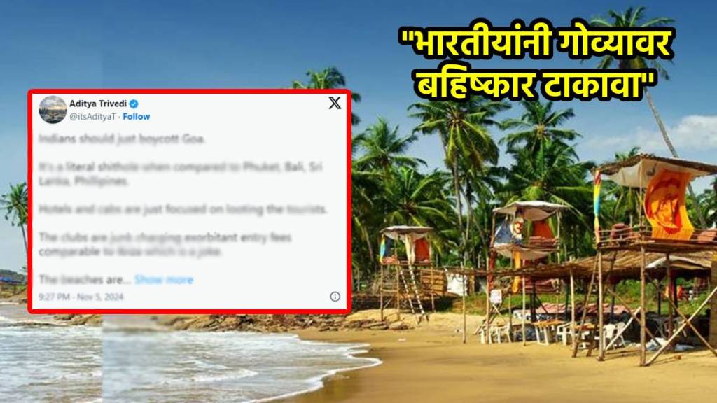 Goa Boycott Viral Post man called tourist trap for inflation and dirty beaches debate broke out