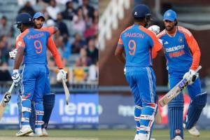 India Scored 2nd Highest T20 Total of 283 Runs Tilak Varma and Sanju Samson Scored Individual Centuries with Record Breaking Partnership IND vs SA