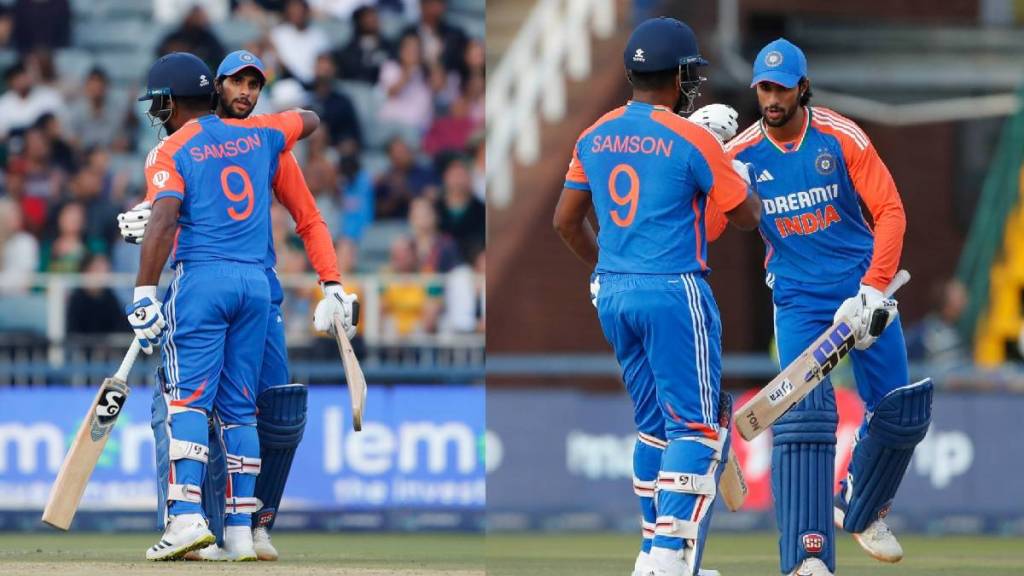 India Scored 2nd Highest T20 Total of 283 Runs Tilak Varma and Sanju Samson Scored Individual Centuries with Record Breaking Partnership IND vs SA