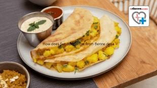 How does Set dosa differ from Benne dosa