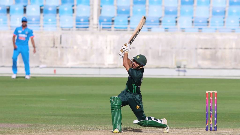 IND U19 vs PAK U19 Shahzaib Khan Biggest Inning of 156 Runs Against India in Under 19 Cricket for Pakistan