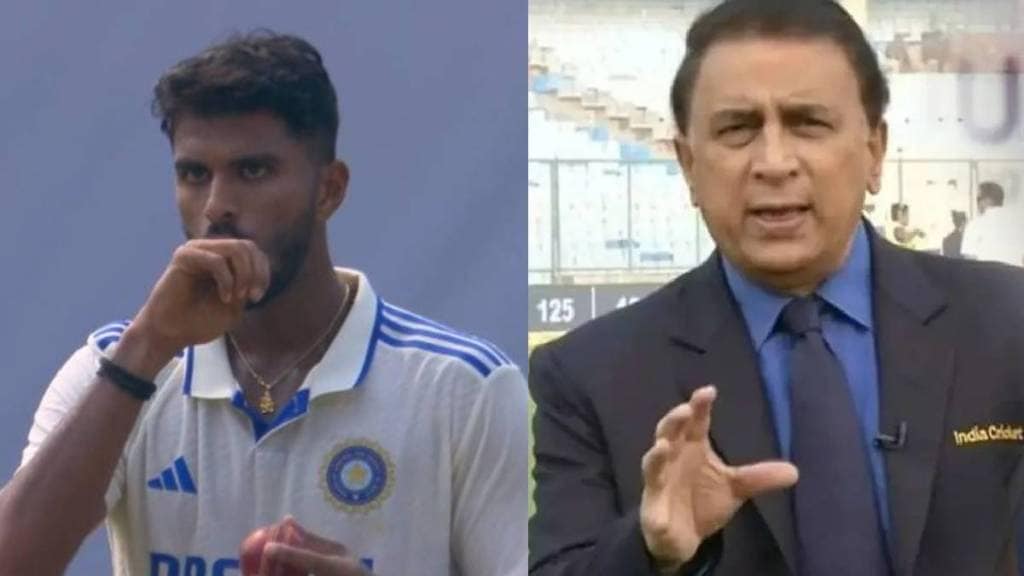 IND vs NZ Sunil Gavaskar Smashes Plate While Lunch After Seeing Washington Sundar New Ball Against New Zealand Ravi Shastri