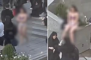 Iranian university hijab protest