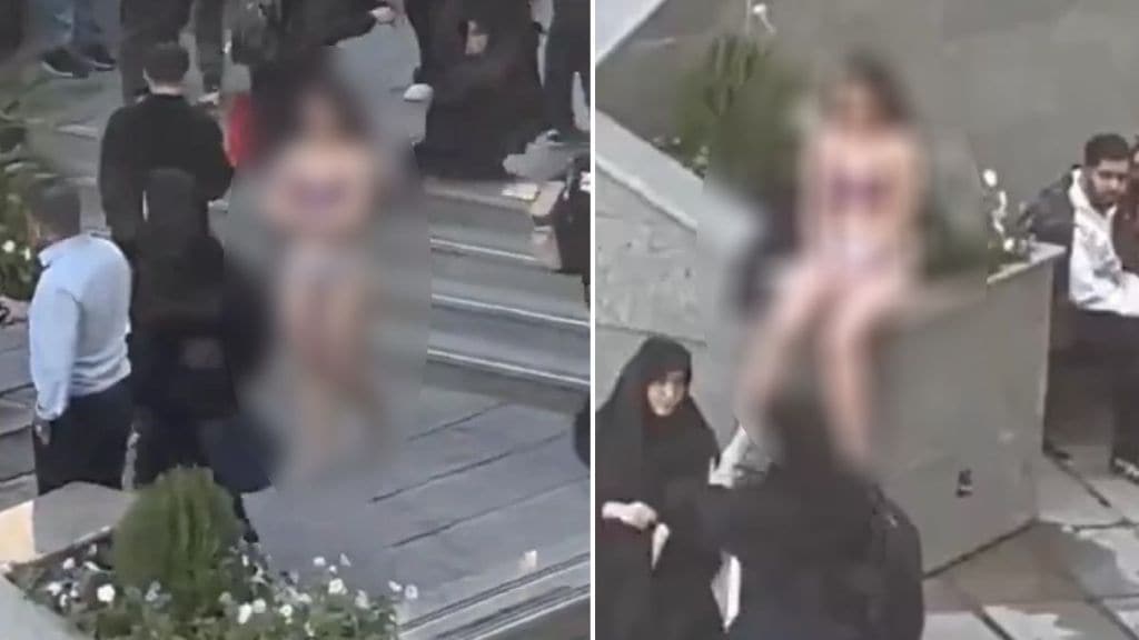 Iranian university hijab protest