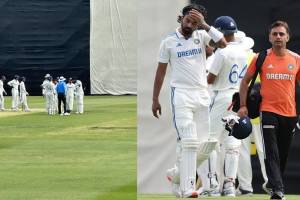 KL Rahul Injured in Intra Squad Match Simulation Session Perth Walks Off Field for Scanning Ahead Border Gavaskar Trophy IND vs AUS