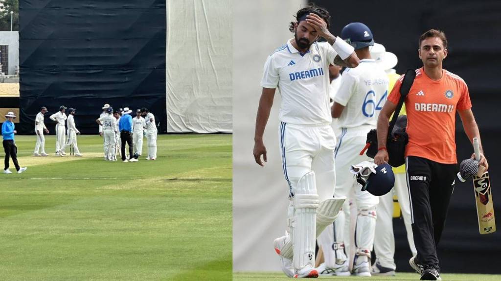 KL Rahul Injured in Intra Squad Match Simulation Session Perth Walks Off Field for Scanning Ahead Border Gavaskar Trophy IND vs AUS