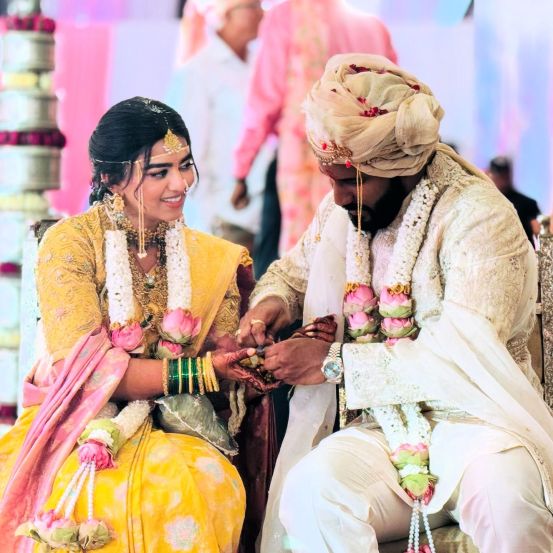 BJP MLA Kalidas Kolambkar Son Wedding Photos