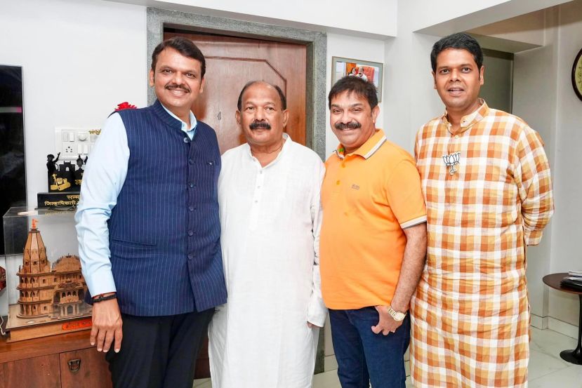 BJP MLA Kalidas Kolambkar Son Wedding Photos