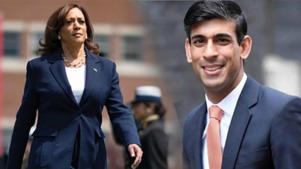 Indian origin Kamala Harris Rishi Sunak President Election