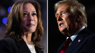 US presidential election Kamala Harris Donald Trump