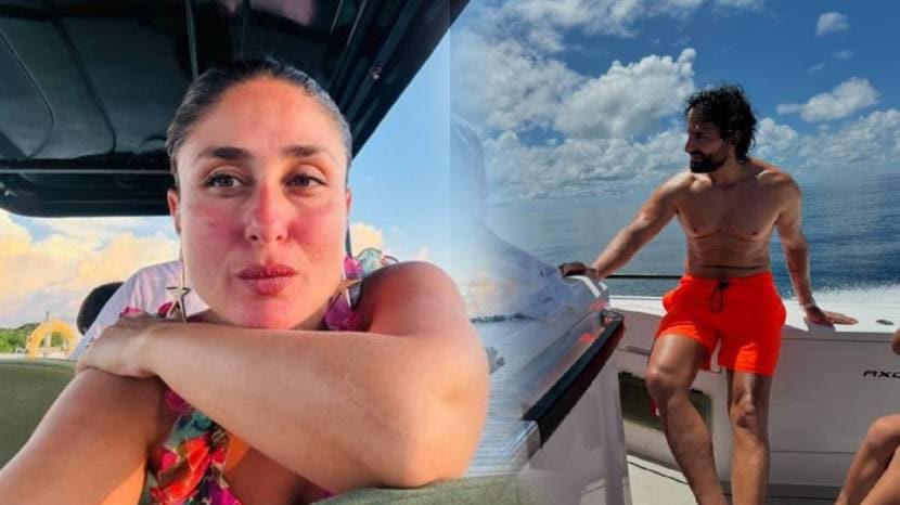  kareen kapoor photos , laatest photoshoot, bollywood actress, kareena kapoor sizzling Vacation Pics with husband Saif Ali Khan goes viral, no makeup look,