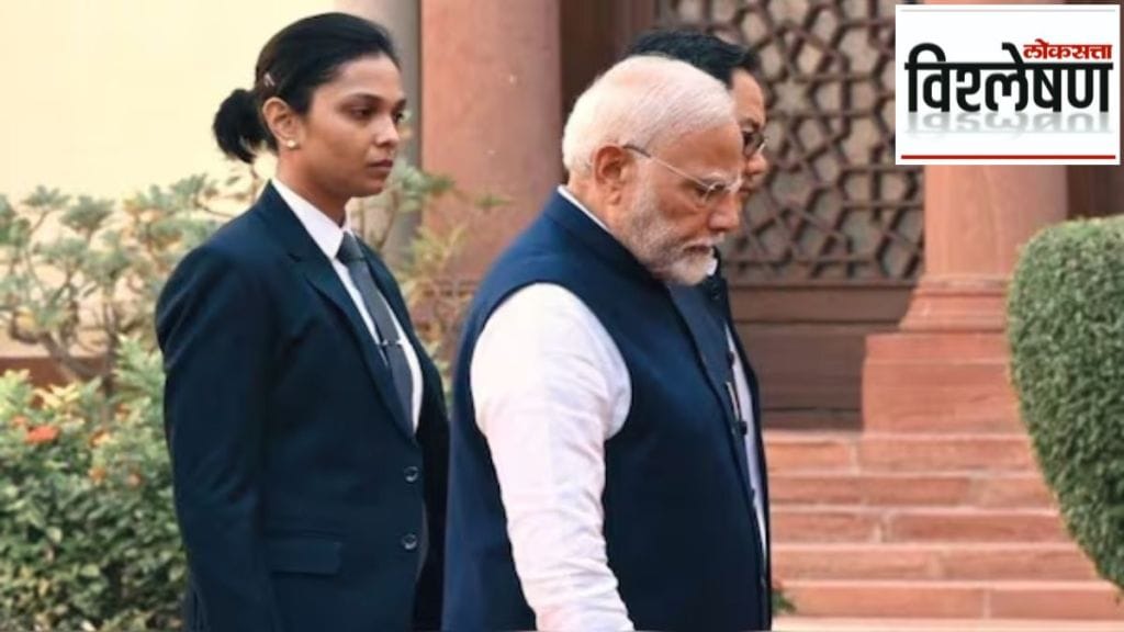 Lady SPG commando’ near PM Modi