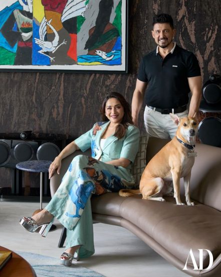 Madhuri Dixit Mumbai Home Inside Photos