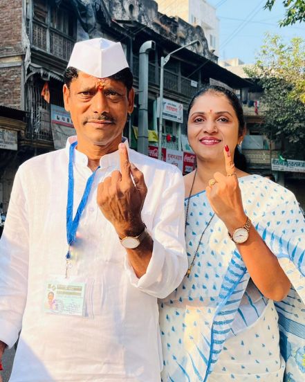 Maharashtra Assembly Election 2024 Politicians Voting