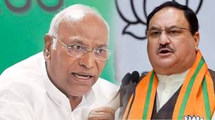 Mallikarjun Kharge and JP Nadda