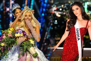 Miss Universe 2024 Denmark Victoria Kjaer was crowned the winner India rhea singha out from top 12