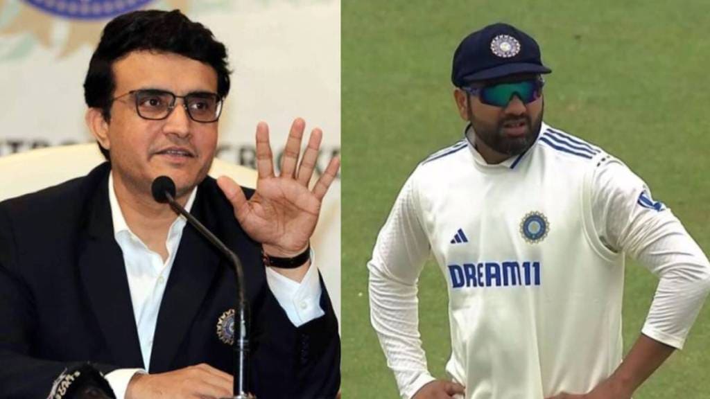 IND vs AUS Sourav Ganguly Says Rohit Sharma should be playing the Perth Test