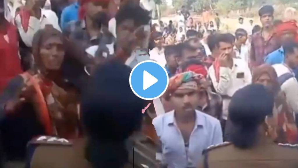 VIDEO: Tikamgarh Youth Slaps Woman Police Officer In Retaliation After She Slaps Him First