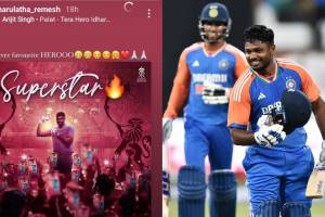 Sanju Samson's wife reacts to hundred vs Proteas: My forever favourite hero