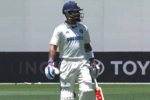 IND vs AUS 1st Test Virat Kohli criticized by fans after dismissal in Perth test 1st inning