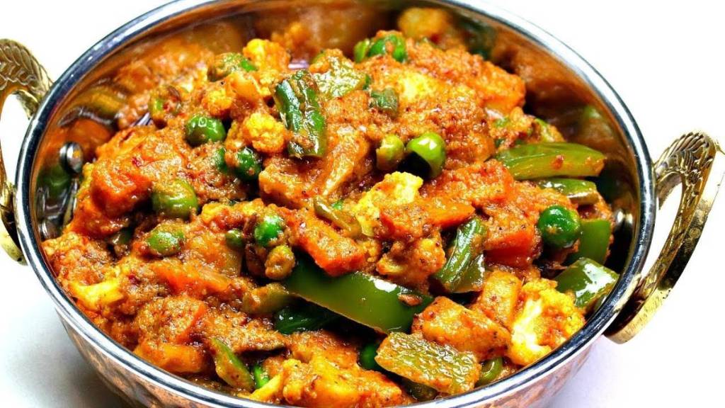 Mix Veg Sabji or Bhaji Recipe winter special mix bhaji recipe in marathi winter special recipe