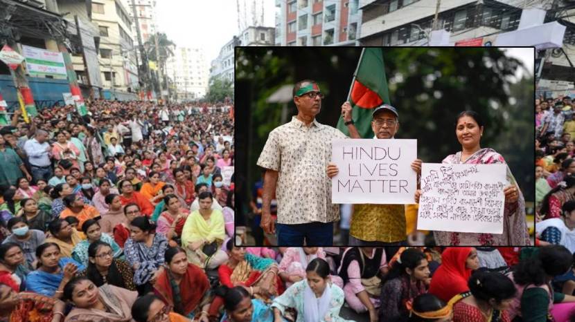 Bangladesh Hindu protests