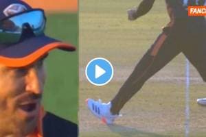 Hazrat Bilal bowled the biggest no ball in the history of cricket video viral