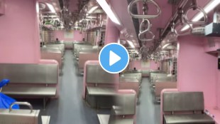 Mumbai: Video Of AC Local Train's Ladies Dabba Goes Viral; Netizens Call Pink Coach 'Prettiest'