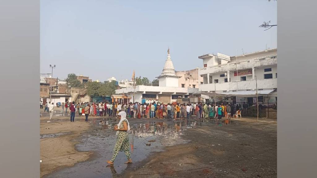 assembly election 2024 EVM at near Naik Lake in Central Nagpur Polling Station are off