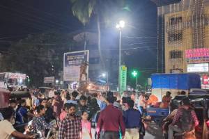 On Saturday evening there was huge traffic jam problem in Nalasopara