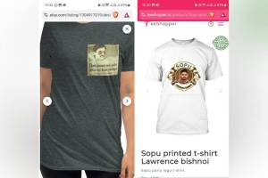 Dawood t-shirt, Lawrence Bishnoi t-shirt,