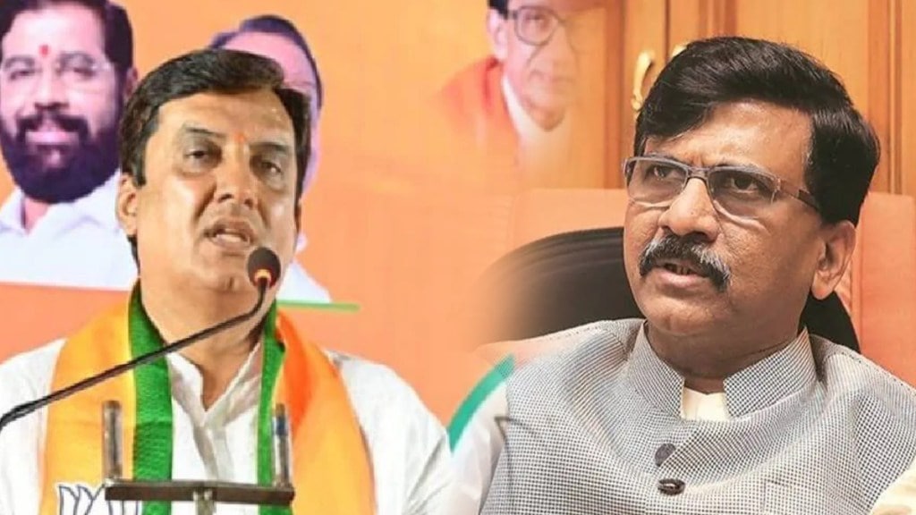 sanjay raut on dhananjay mahadik ladki bahin statement