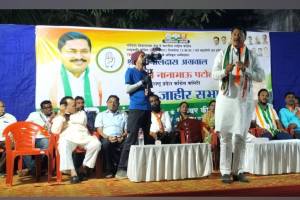 Nana Patole urged district residents to support Gondia Mahavikas Aghadi in campaign