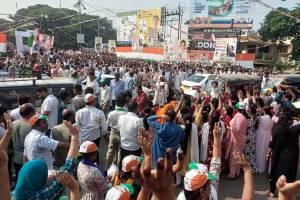 Congress Priyanka Gandhi road show today in West Nagpur and Gandhi Gate, Mahal in Central Nagpur