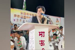 akola Congress MP Imran Pratapgarhi criticized corrupt Mahayuti government