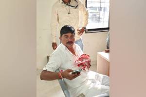 Umarkhed, Sarpanch attacked in Umarkhed,