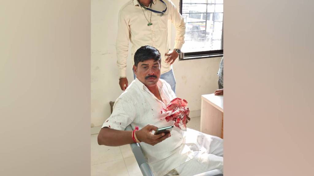 Umarkhed, Sarpanch attacked in Umarkhed,